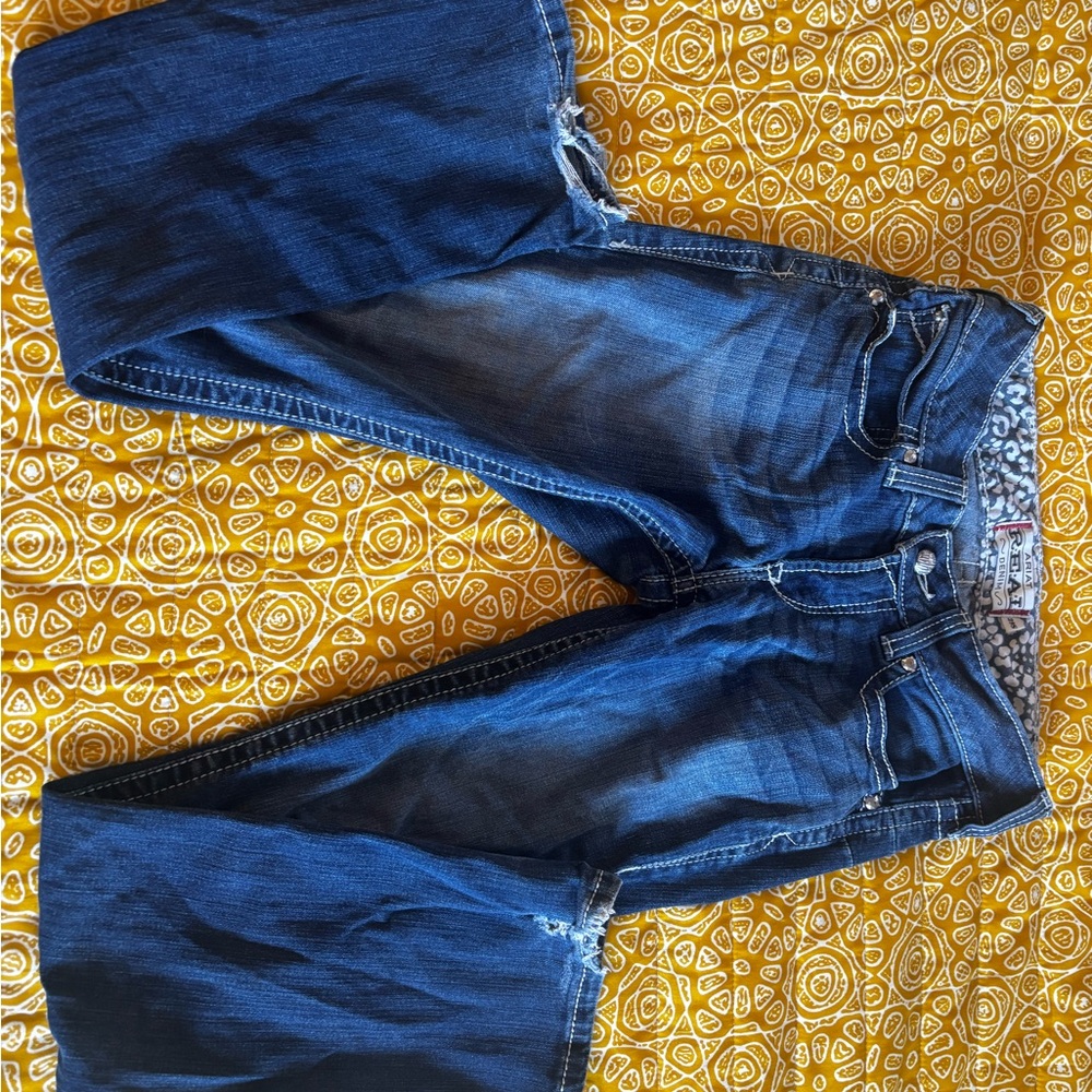 Ariat Women's Boot Cut Jeans - Dark Blue